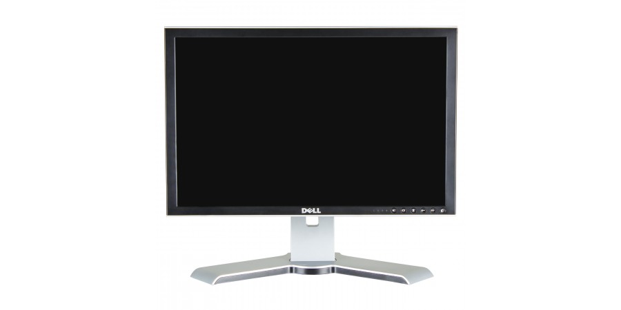 DELL 2007WFPb 20 (1680x1050) M2/O1 SILVER/BLACK VGA DVI-D VIDEO S-VIDE LCD PIVOT