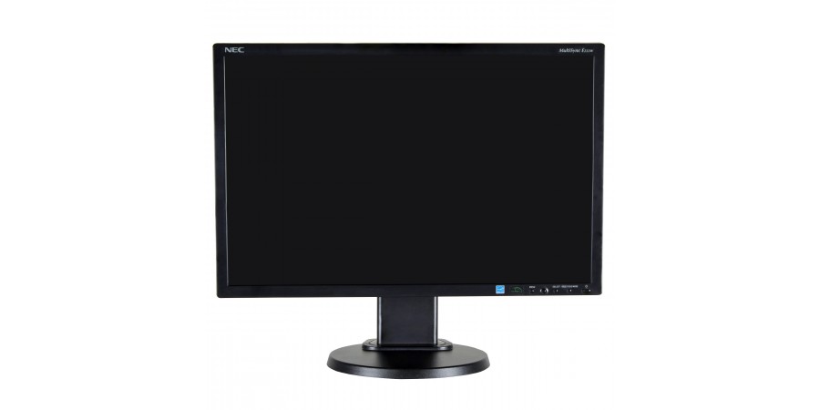 NEC E222W 22 (1680x1050) M2/O1 BLACK VGA DVI-D LCD PIVOT