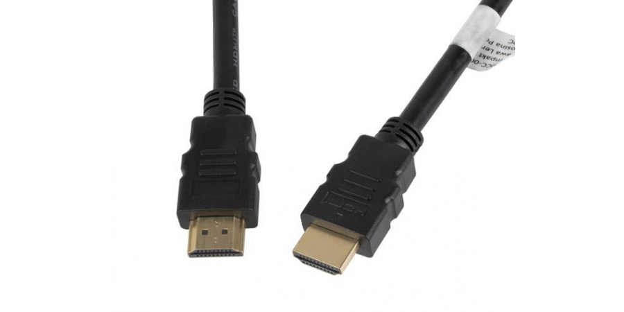 Kabel HDMI Lanberg HDMI v1.4 High Speed Ethernet M/M 1,8m czarny