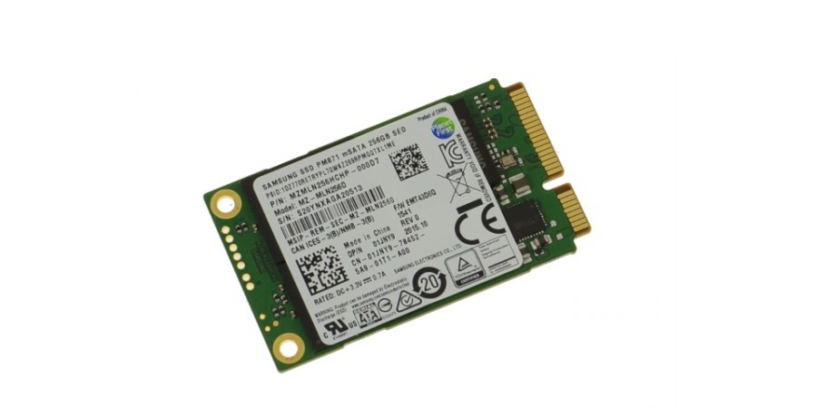 SSD SAMSUNG PM871 256GB miniPCI-E mSATA