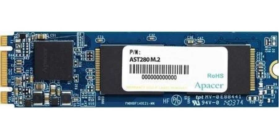 Dysk SSD Apacer AST280 480GB M.2 SATA 2280 (520/495 MB/s) 3D TLC (AP480GAST280-1)