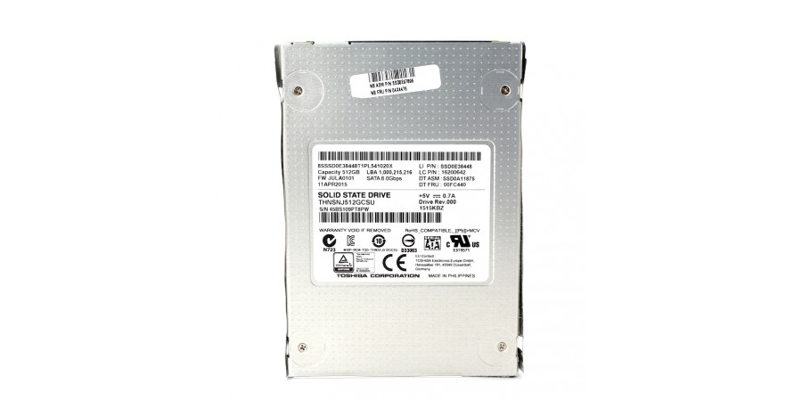 SSD TOSHIBA 512GB 2,5" SATA THNSNJ512GCSU