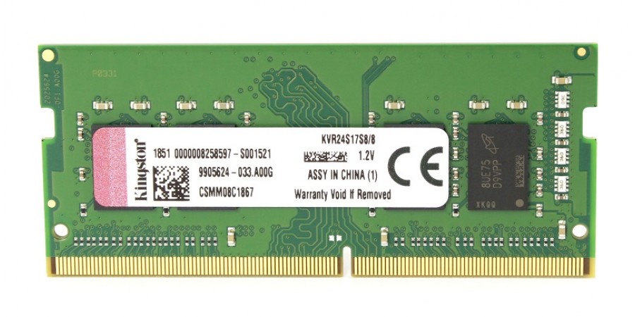 Kingston 8GB DDR4-2400 CL17 SODIMM 1.2V