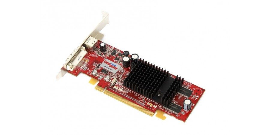 ATI RADEON X600 128MB (DDR) PCIe x16 DVI HIGH PROFILE