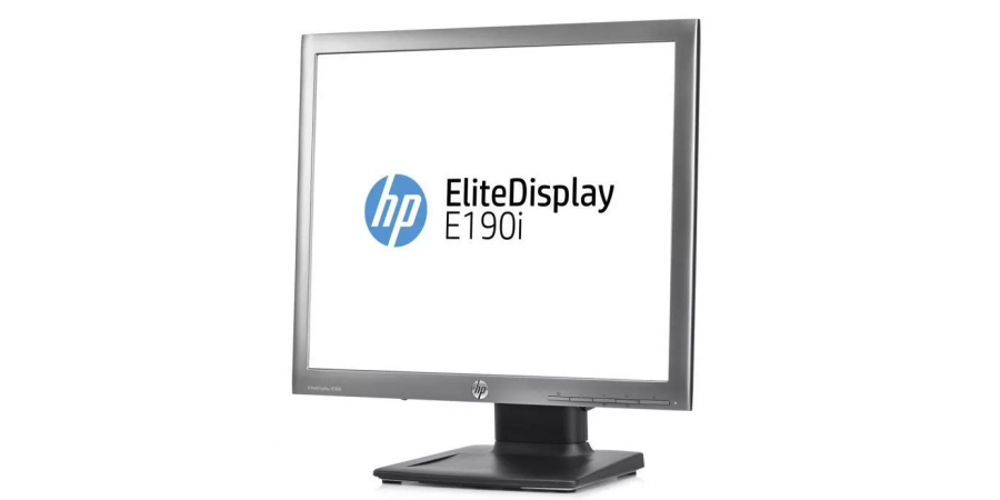 HP EliteDisplay  E190i 19 (1280x1024) IPS M1/O1 SILVER/BLACK VGA DVI-D DP LED PIVOT