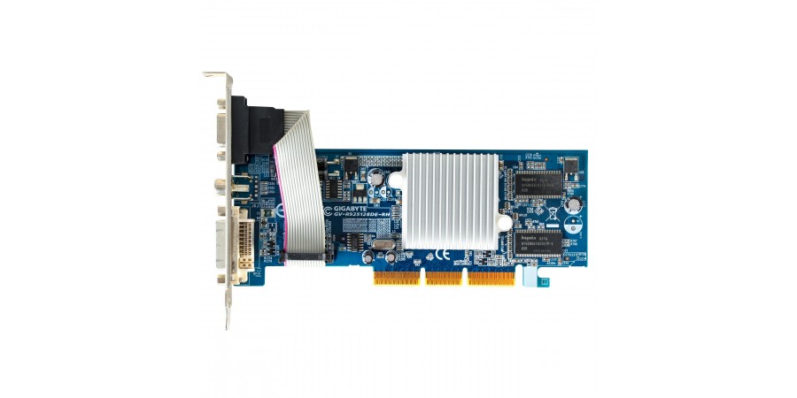 ATI RADEON 9250 128MB (DDR) AGP DVI VGA HIGH PROFILE