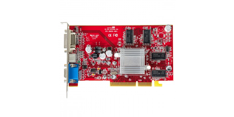 ATI RADEON 9600 128MB (DDR) AGP DVI VGA HIGH PROFILE