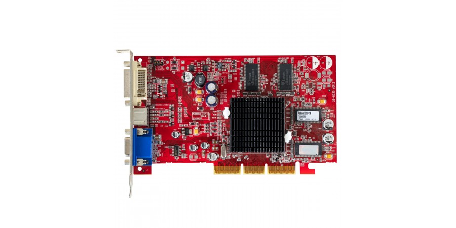 ATI RADEON 9200 64MB (DDR) AGP DVI VGA HIGH PROFILE