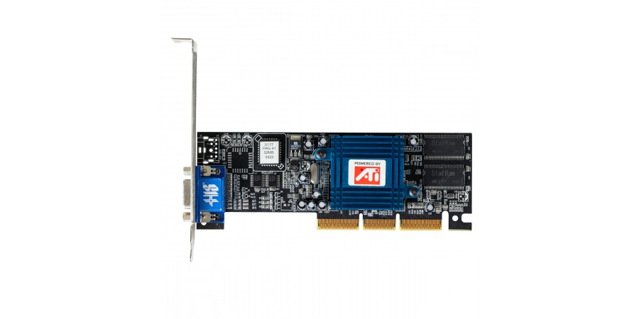 ATI RAGE 128 ULTRA 32MB (DDR) AGP VGA HIGH PROFILE