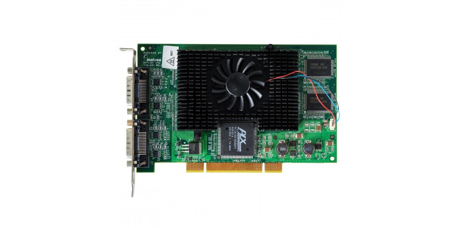 MATROX MGI G450 128MB (DDR) PCIe x16 2xDMS-60 HIGH PROFILE