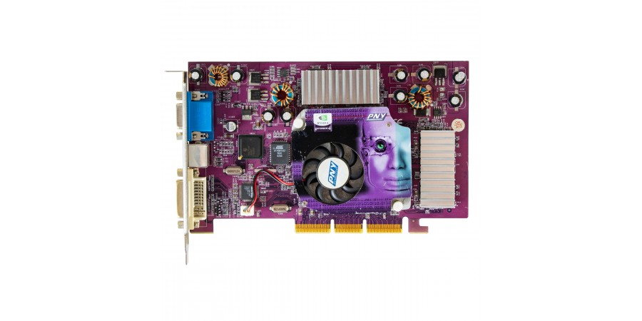 NVIDIA GEFORCE4 TI4200 128MB (DDR) AGP DVI VGA HIGH PROFILE