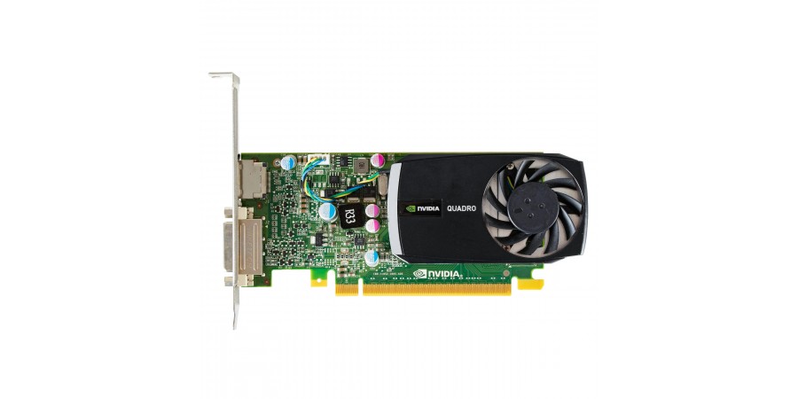 NVIDIA QUADRO 400 512MB (DDR3) PCIe x16 DP DVI HIGH PROFILE