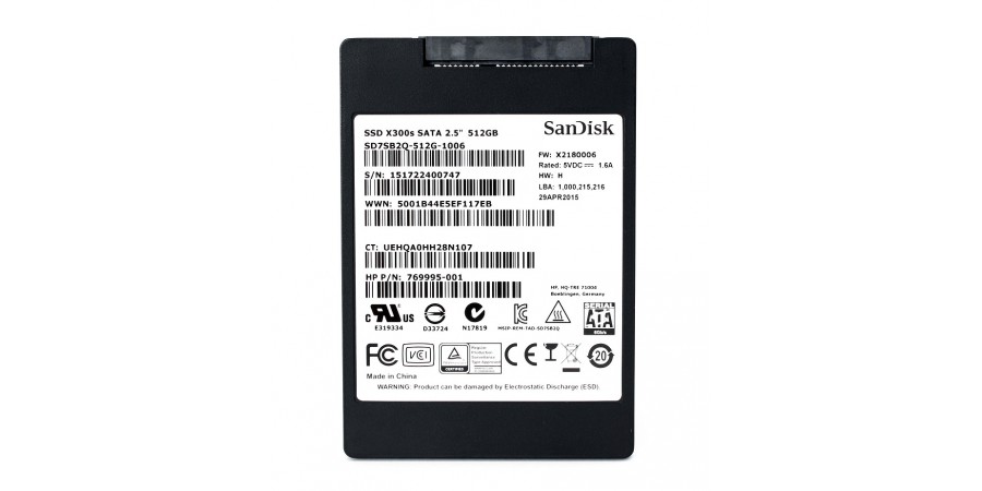 SANDISC SSD X300S SD7UB2Q-512G-1122 512GB