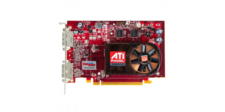 ATI FIREGL V3600 128MB (GDDR2) PCIe x16 2xDVI HIGH PROFILE