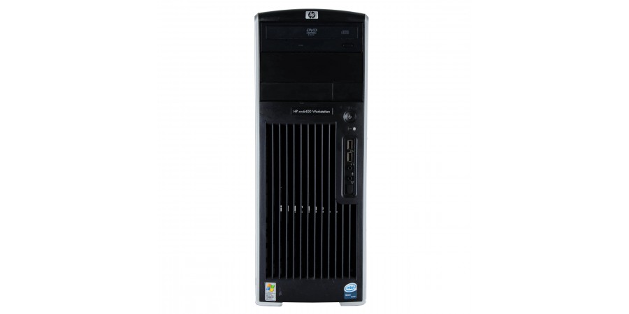 HP WORKSTATION XW6400 2x DUALCORE INTEL XEON 2330 nVidia Quadro NVS 285 (128MB) 8192 (DDR2) 500GB (SATA) DVD WIN 7/10 PRO TOWER