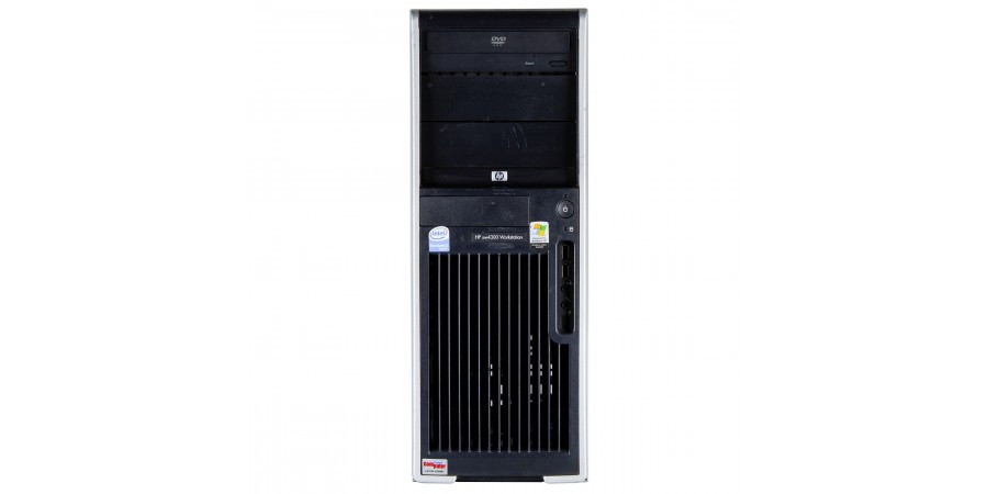 HP WORKSTATION XW4300 PENTIUM D 3200 nVidia Quadro NVS 285 (128MB) 4096 (DDR2) 80GB (SATA) DVD WIN 7 PRO TOWER