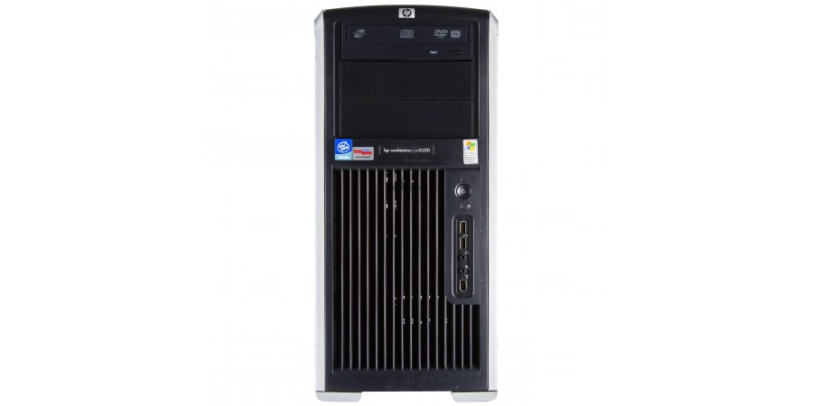 HP WORKSTATION XW8200 2x INTEL XEON 3600 nVidia Quadro FX 540  (128MB) 4096 (DDR2) 250GB (SATA) DVDRW WIN 7 PRO TOWER