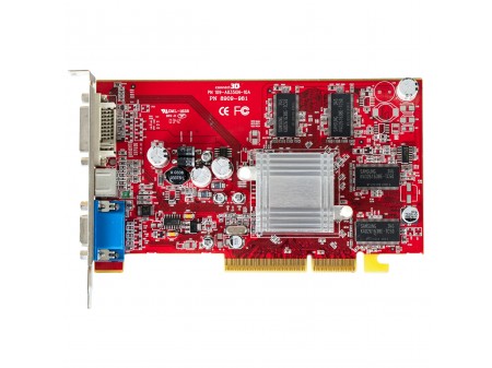 ATI RADEON 9600 128MB (DDR) AGP DVI VGA HIGH PROFILE