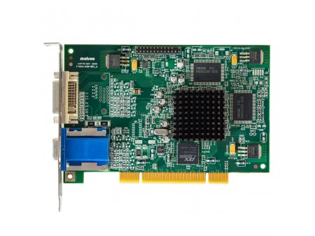 MATROX MGA G450 32MB (DDR) PCIe x16 DVI VGA HIGH PROFILE