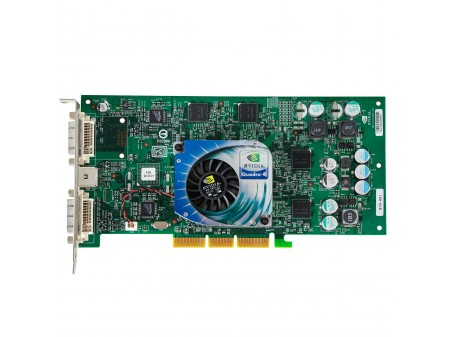 NVIDIA QUADRO4 980XGL 128MB (DDR) AGP 2xDVI HIGH PROFILE