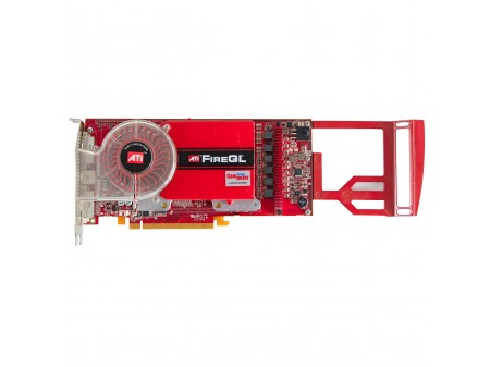 ATI FIREGL V7200 256MB (DDR3) PCIe x16 2xDVI HIGH PROFILE